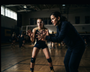 Coaching a player